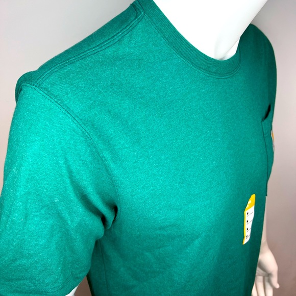 ⭐️CARHARTT💯, FOREST. GREEN, MEDIUM, LOOSE FIT, SHORT SLEEVES, T-SHIRT - Picture 2 of 14